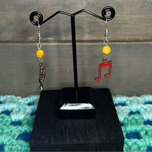“Sunny Songs” Dangle Earrings